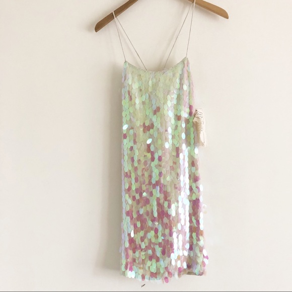 Free People Mermaid Mini Party Dress - Picture 5 of 8